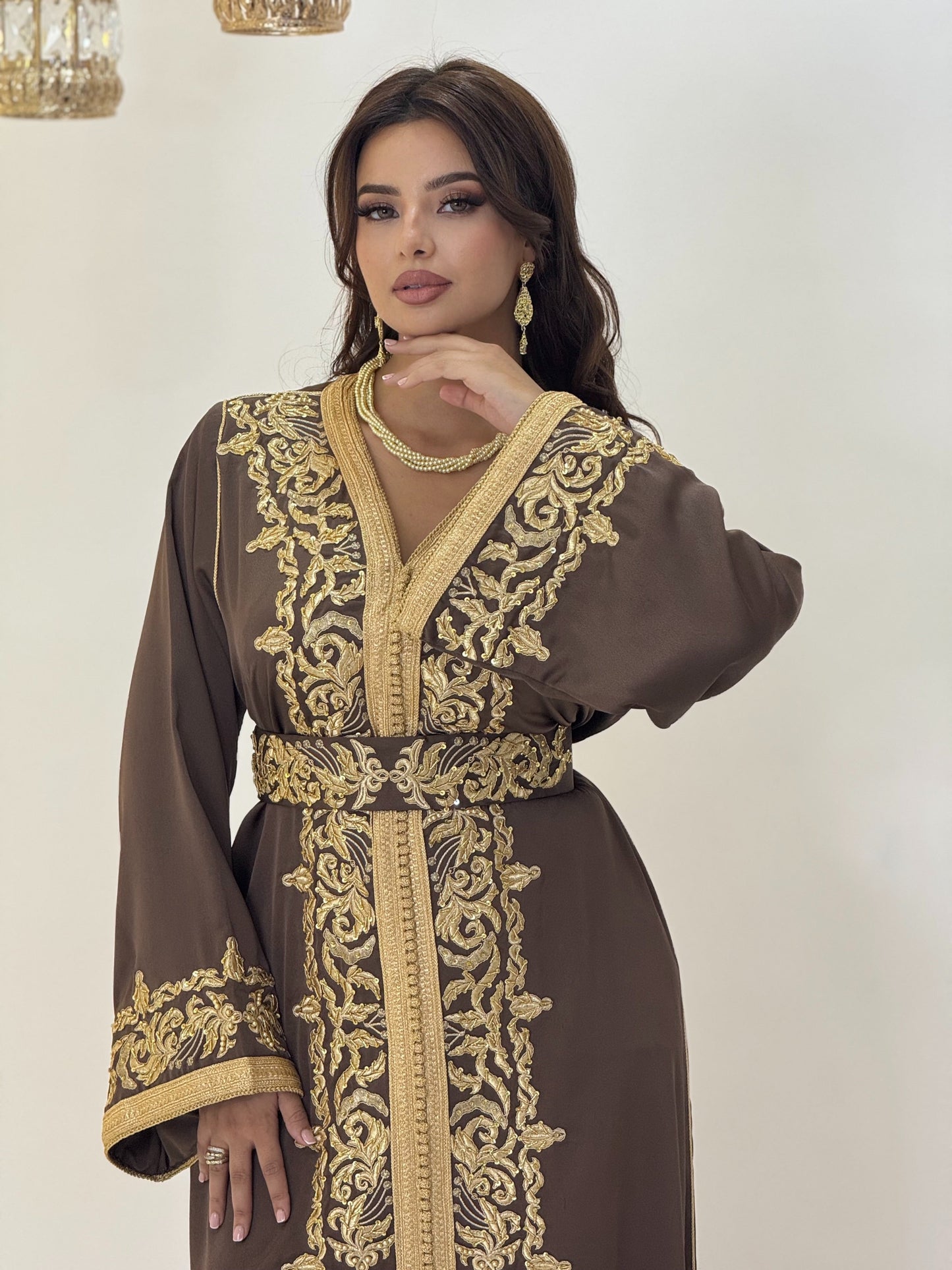 Renaissance wedding - Caftan Ritaj | Gothic wedding dress | Courtesan dress | Glitter Bridal Lux | Civil court dress