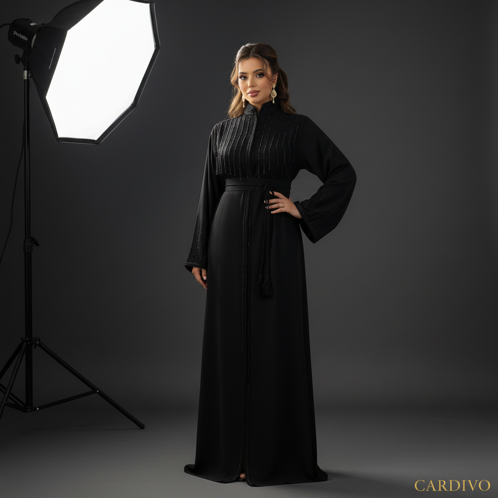 Kaftan Liam Black - Studio Hero