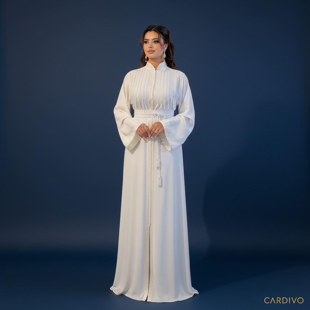 Kaftan Liam White - Studio Hero